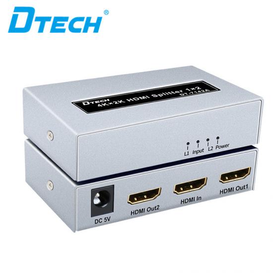 DTECH DT-7142A 4Kx2K HDMI SPLITTER 1x2 DTECH DT-7142A 4Kx2K HDMI SPLITTER 1x2